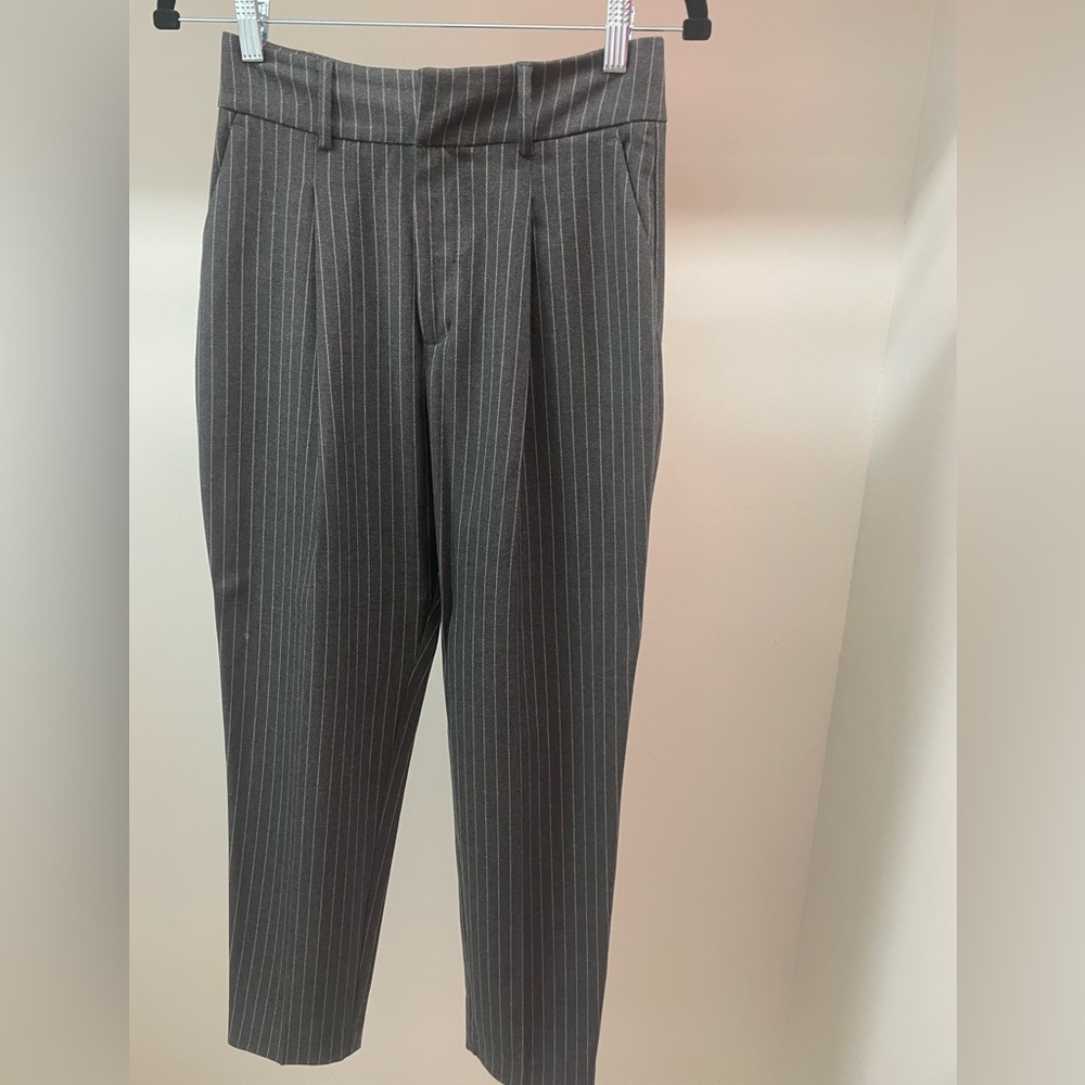 Pinstripe Suit Pants